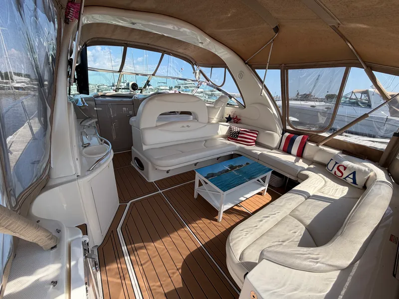 Slide: The Image of Sea Ray 410 SUNDANCER 2000 - 2