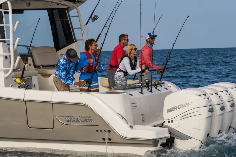 Slide: The Image of Boston Whaler 405 Conquest 2027 - 35