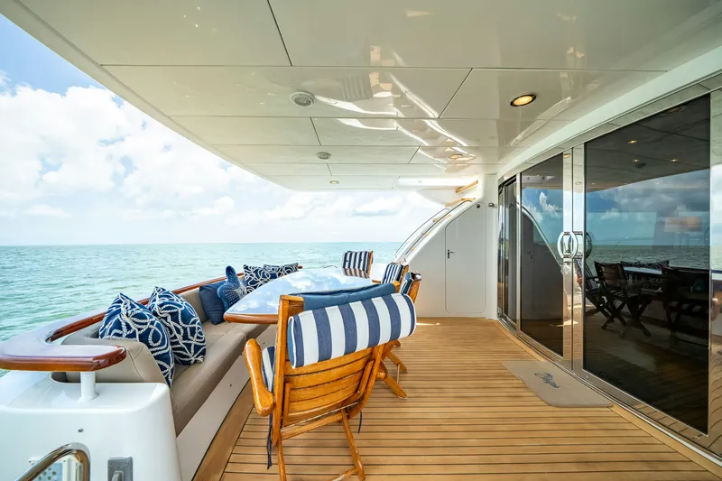 Slide: The Image of Hatteras Yachts Hatteras 80 2008 - 14