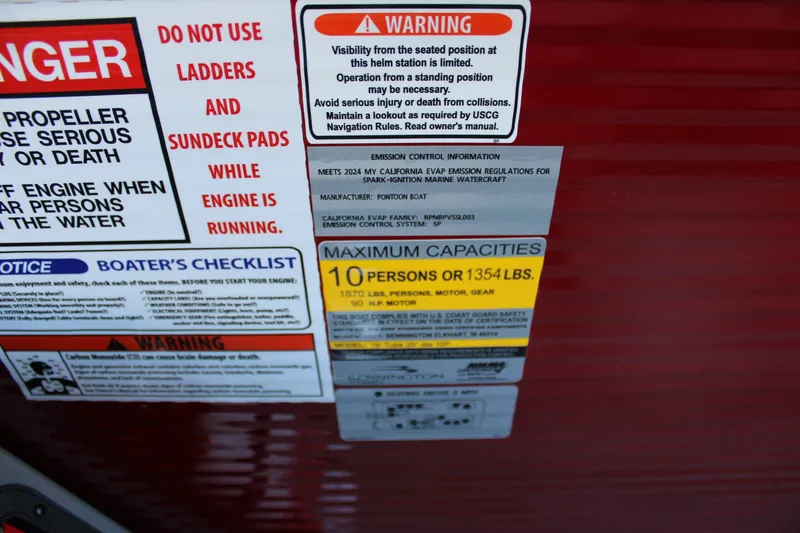 Slide: The Image of Bennington 20 S CRUISE 2025 - 13