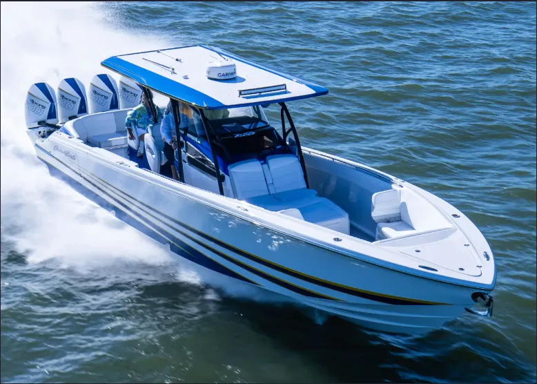 Slide: The Image of Nor-Tech 390 Sport Center Console 2026 - 3
