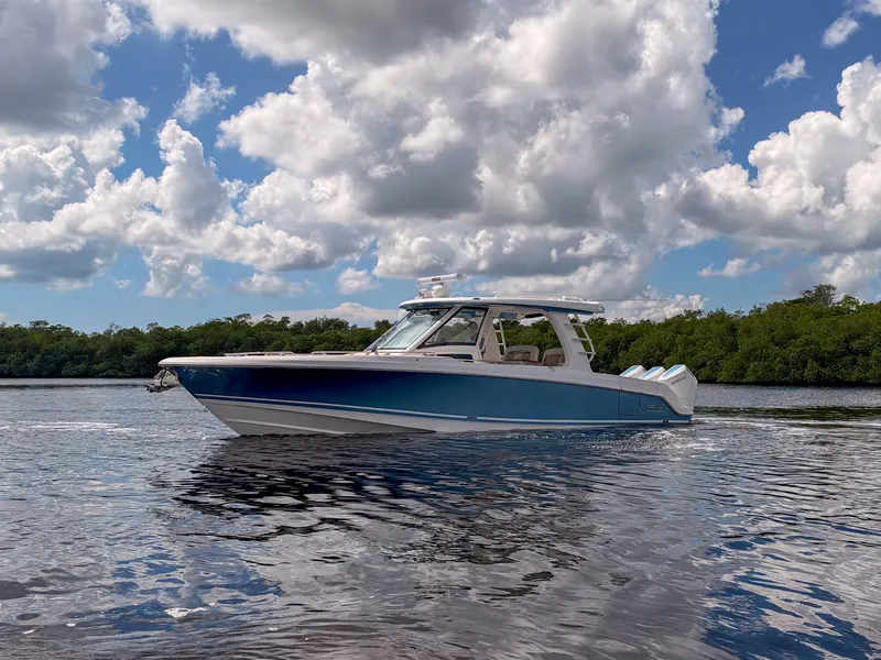 Slide: The Image of Boston Whaler 350 Realm 2027 - 2