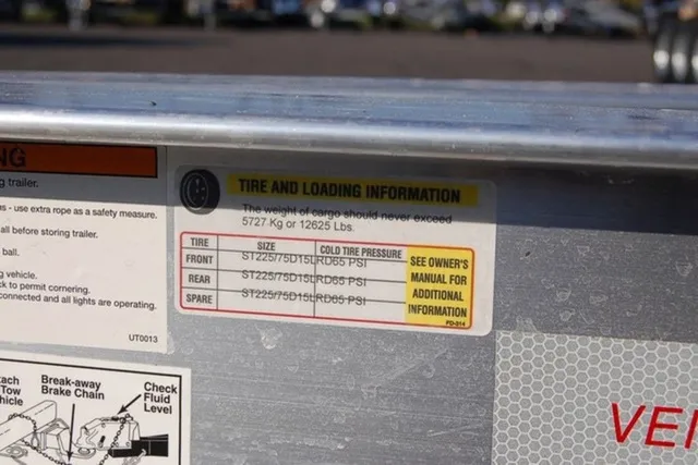Slide: The Image of Venture Trailers Aluminum Triple Axle Bunks VATB-12625 2024 - 16