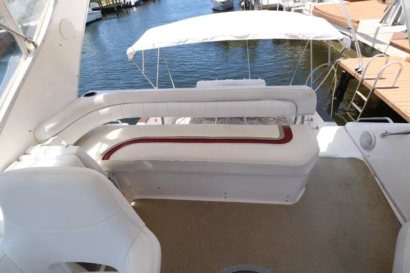 Slide: The Image of Sea Ray 350 Express Bridge 1992 - 18