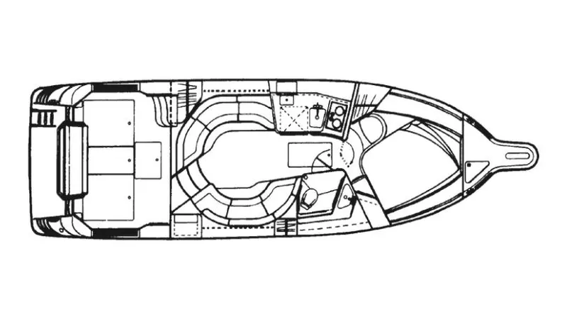 Slide: The Image of Sea Ray 350 Express Bridge 1992 - 42