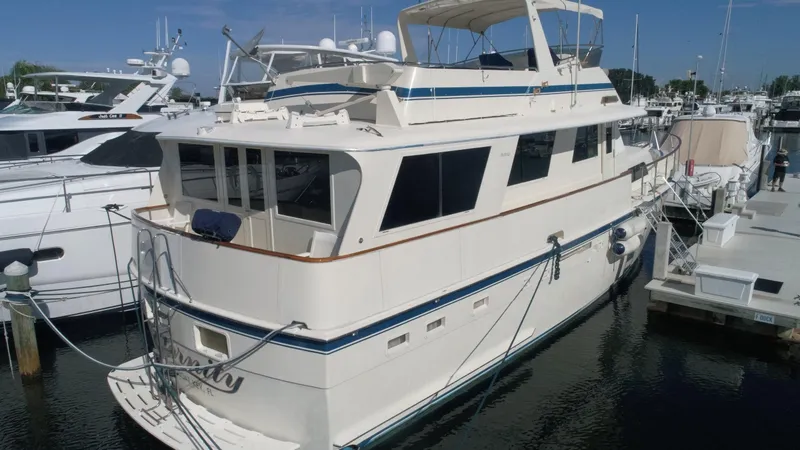 Slide: The Image of Hatteras 58 Motor Yacht 1985 - 2