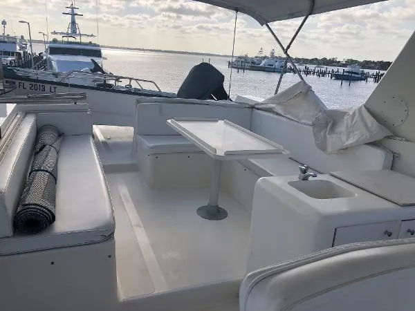 Slide: The Image of Viking Extended Aft Deck Motor Yacht 1990 - 18