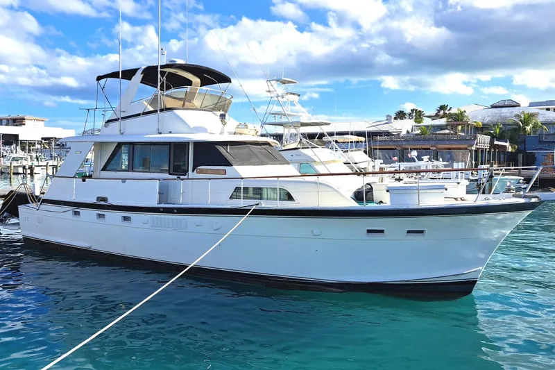 Slide: The Image of Hatteras 53 Yacht Fisherman 1979 - 2