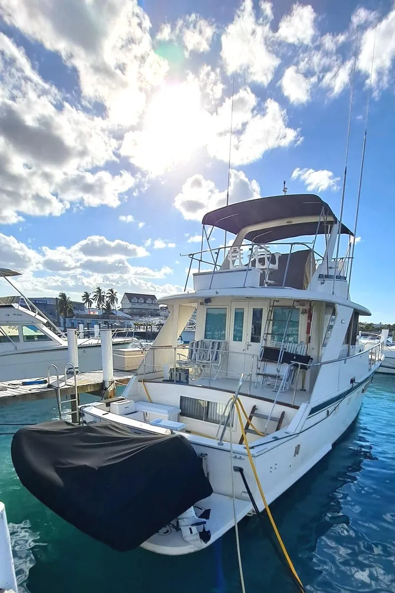 Slide: The Image of Hatteras 53 Yacht Fisherman 1979 - 3