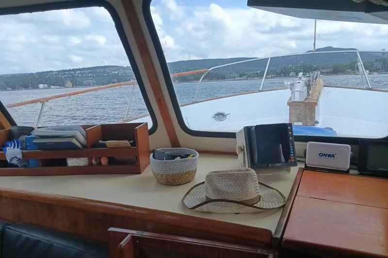Slide: The Image of DeFever 40 Passage Maker Trawler Yacht 1974 - 11