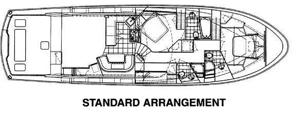 Slide: The Image of Hatteras 60 Convertible 2003 - 44