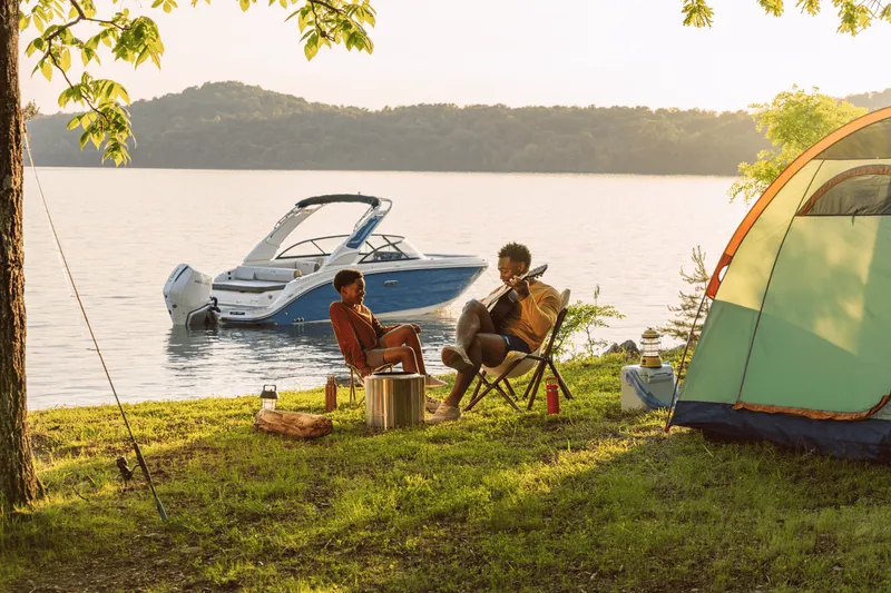 Slide: The Image of Sea Ray SDX 230 Outboard 2027 - 15