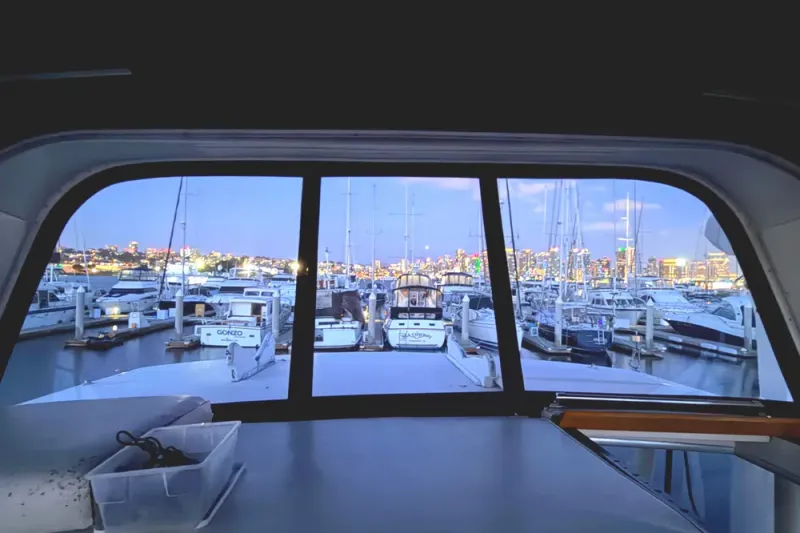 Slide: The Image of Californian 45' Aft Cabin Motor Yacht 1989 - 47