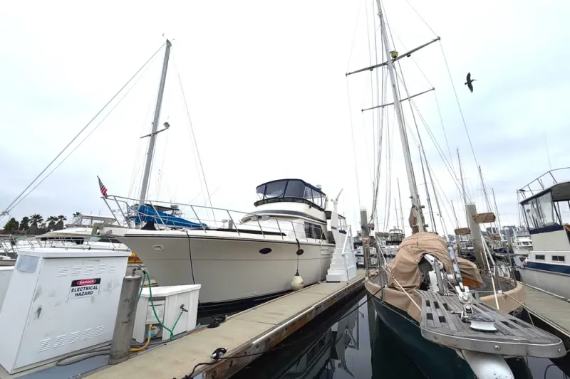 Slide: The Image of Californian 45' Aft Cabin Motor Yacht 1989 - 48