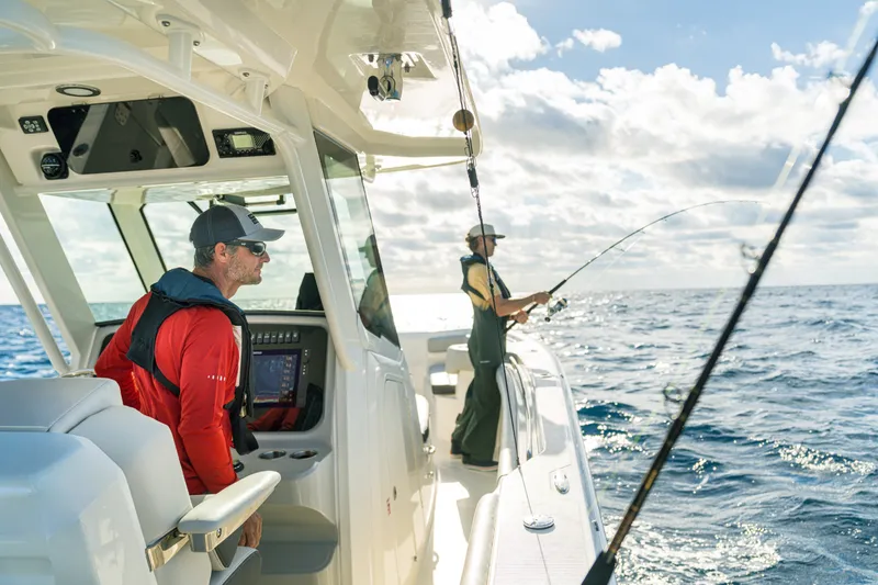 Slide: The Image of Boston Whaler 330 Outrage 2027 - 26