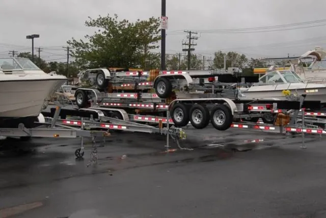 Slide: The Image of Venture Trailers Aluminum Tandem Axle Bunks VATB-5925 2024 - 1