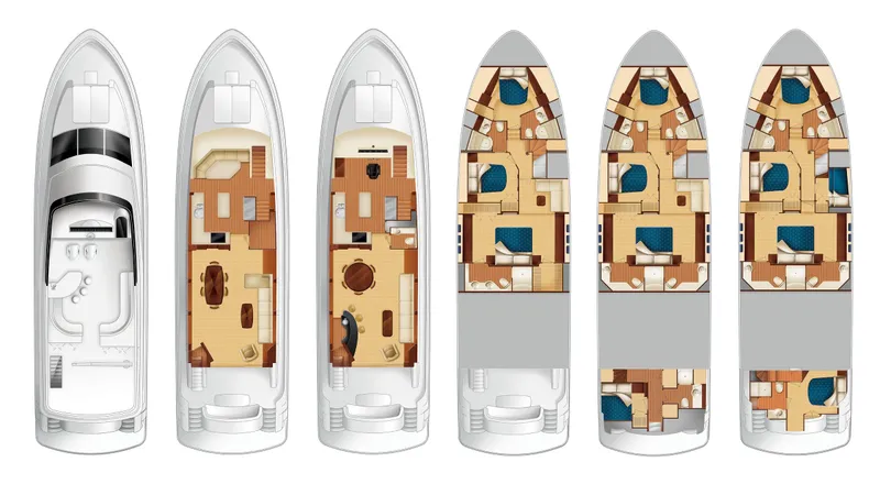 Slide: The Image of Hatteras 72 Motor Yacht 2008 - 69