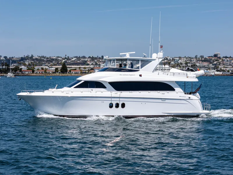 Slide: The Image of Hatteras 72 Motor Yacht 2008 - 5