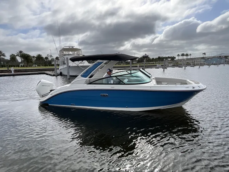 Slide: The Image of Sea Ray SDX 250 Outboard 2027 - 2