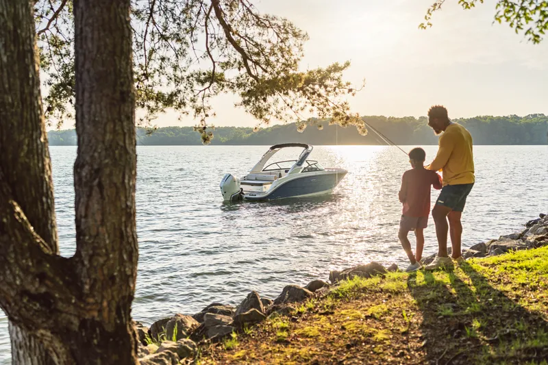 Slide: The Image of Sea Ray SDX 230 Outboard 2027 - 21