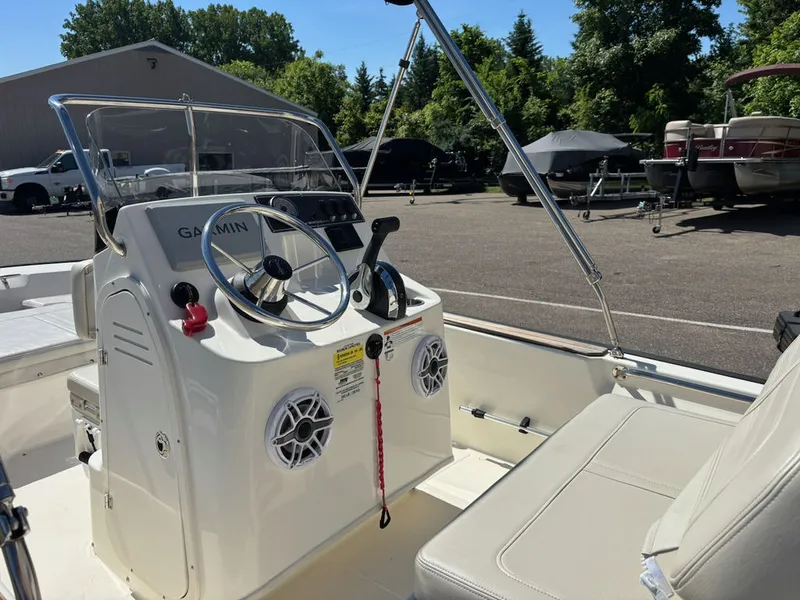 Slide: The Image of Boston Whaler 150 Montauk 2022 - 2