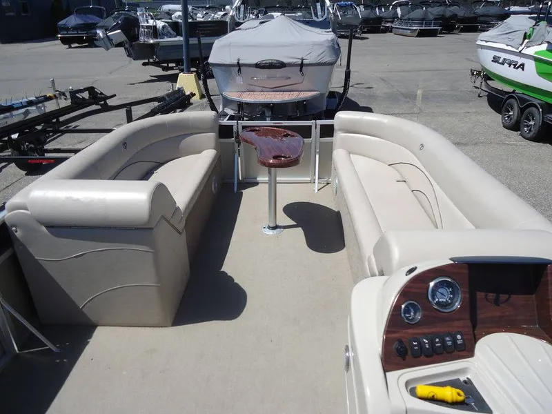 Slide: The Image of Tahoe Pontoons Cascade Entertainer 2013 - 2