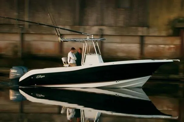 Slide: The Image of Seaswirl 2601 Center Console O/B 2008 - 9