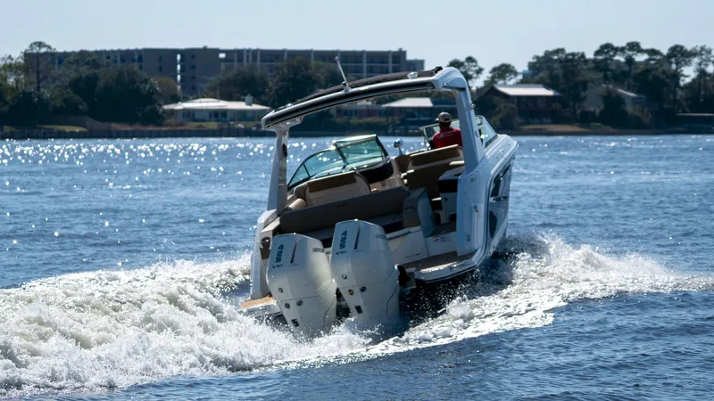 Slide: The Image of Sea Ray SLX 310 Outboard 2027 - 11