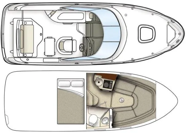 Slide: The Image of Sea Ray 240 Sundancer 2010 - 10