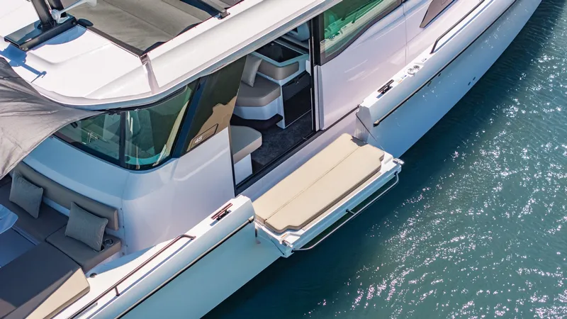 Slide: The Image of Axopar 45 XC Cross Cabin 2025 - 18