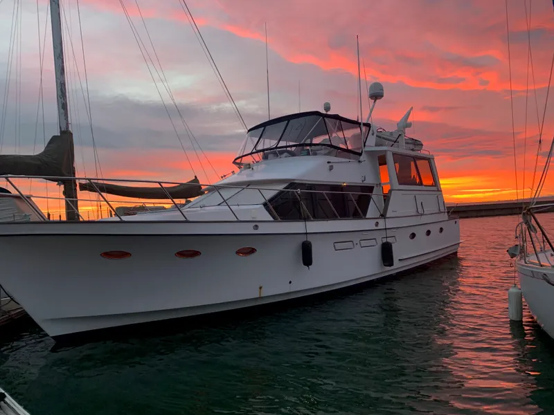 Slide: The Image of Ocean Alexander 546 COCKPIT MY 1988 - 35