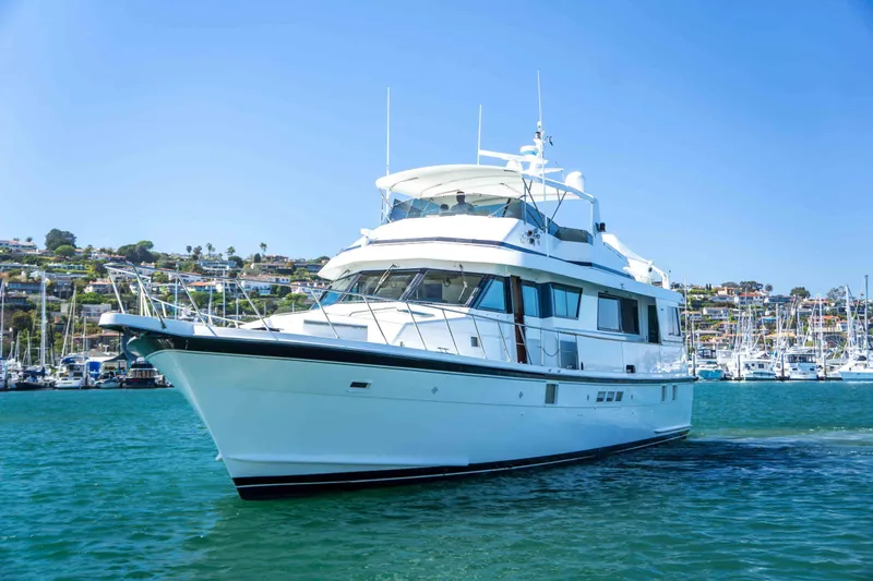 Slide: The Image of Hatteras Cockpit Motor Yacht 1992 - 4