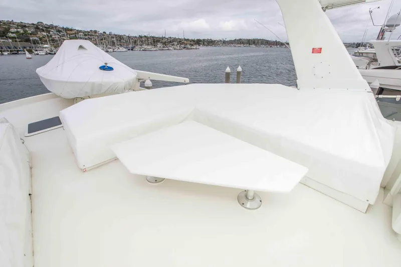 Slide: The Image of Hatteras Cockpit Motor Yacht 1992 - 45