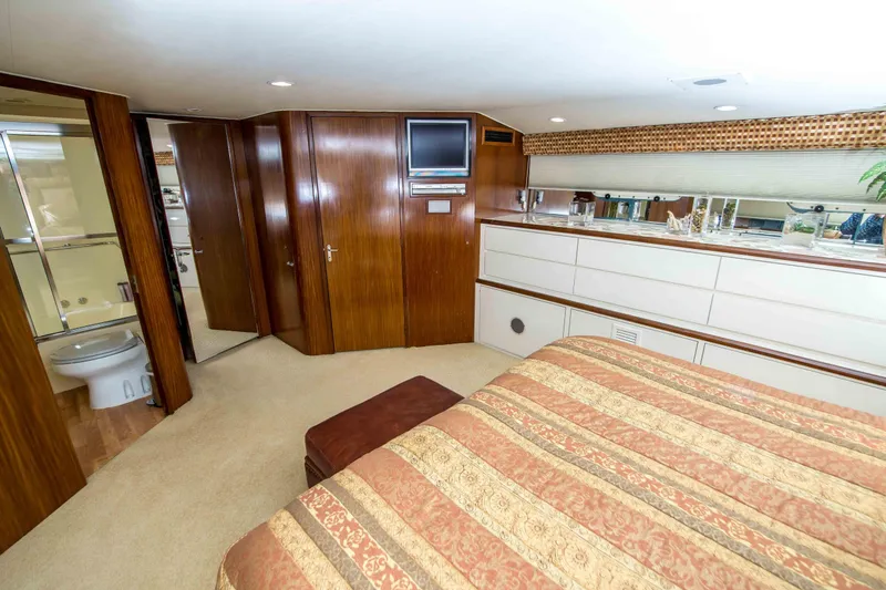 Slide: The Image of Hatteras Cockpit Motor Yacht 1992 - 29