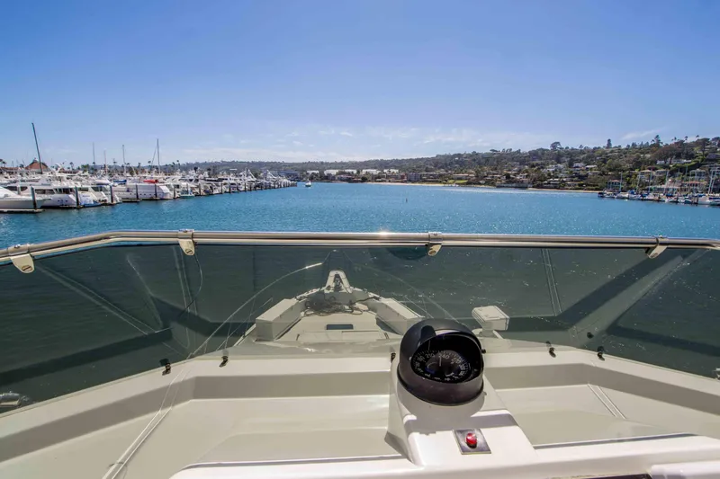 Slide: The Image of Hatteras Cockpit Motor Yacht 1992 - 46