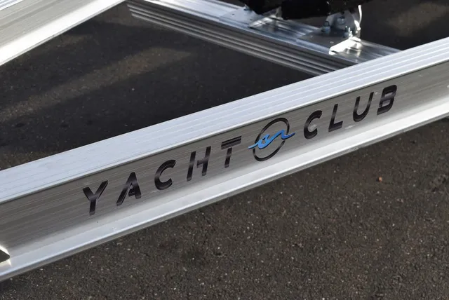 Slide: The Image of Yacht Club Trailers 23-6000 Aluminum tandem axle bunk boat trailer 2026 - 11
