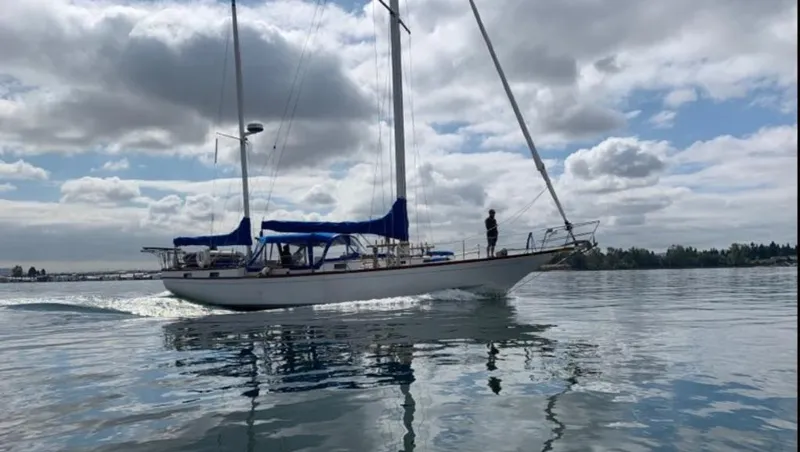 Slide: The Image of Herreshoff Caribbean 50 Ketch 1977 - 69