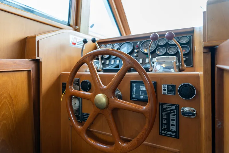 Slide: The Image of Camargue 48 Cockpit Motor Yacht 1988 - 23