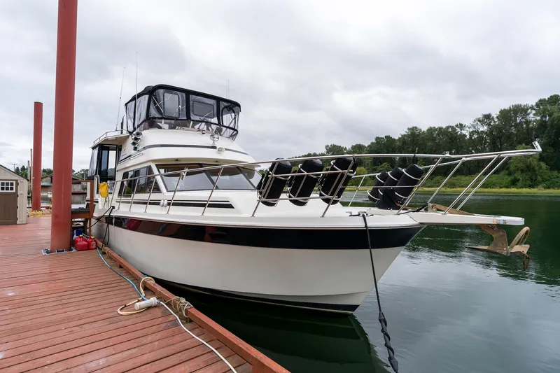 Slide: The Image of Camargue 48 Cockpit Motor Yacht 1988 - 82