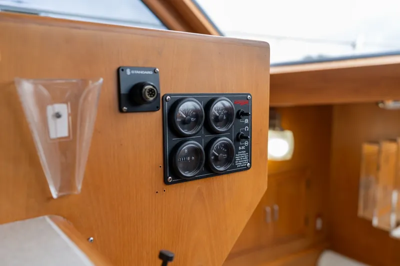 Slide: The Image of Camargue 48 Cockpit Motor Yacht 1988 - 95