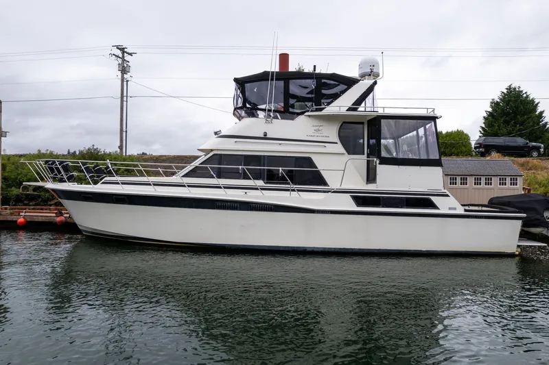 Slide: The Image of Camargue 48 Cockpit Motor Yacht 1988 - 0