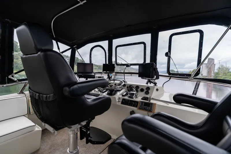 Slide: The Image of Camargue 48 Cockpit Motor Yacht 1988 - 48