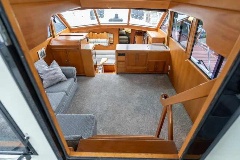 Slide: The Image of Camargue 48 Cockpit Motor Yacht 1988 - 7