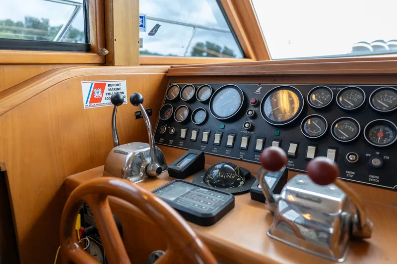 Slide: The Image of Camargue 48 Cockpit Motor Yacht 1988 - 22
