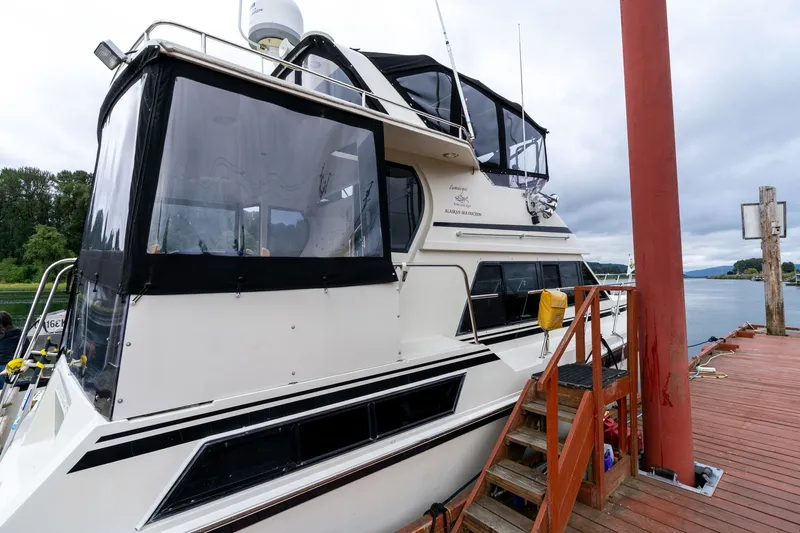 Slide: The Image of Camargue 48 Cockpit Motor Yacht 1988 - 63