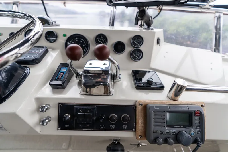Slide: The Image of Camargue 48 Cockpit Motor Yacht 1988 - 53