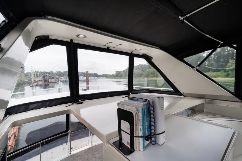 Slide: The Image of Camargue 48 Cockpit Motor Yacht 1988 - 57