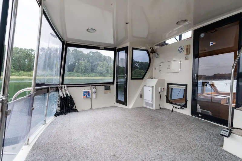 Slide: The Image of Camargue 48 Cockpit Motor Yacht 1988 - 6