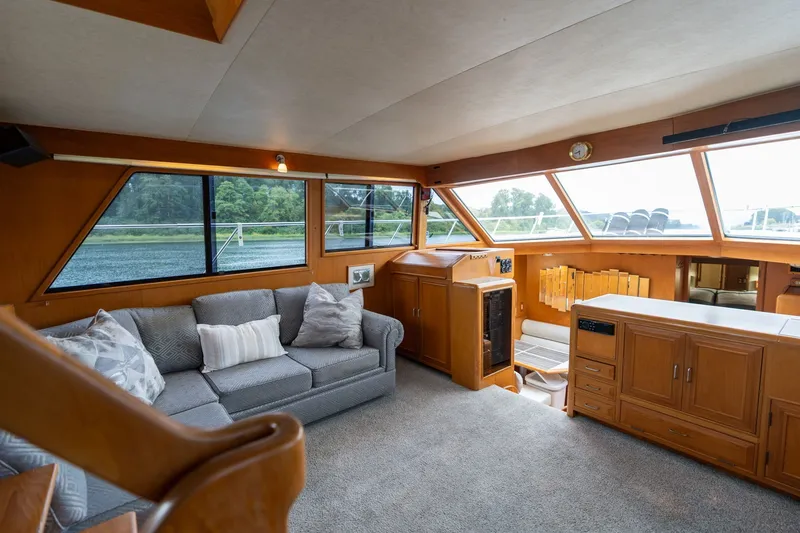 Slide: The Image of Camargue 48 Cockpit Motor Yacht 1988 - 8