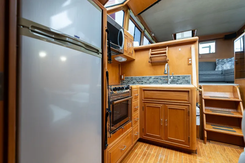 Slide: The Image of Camargue 48 Cockpit Motor Yacht 1988 - 34